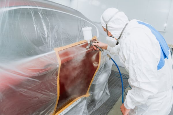 Paint Spray Booth Fire Protection in Auto Body Shops