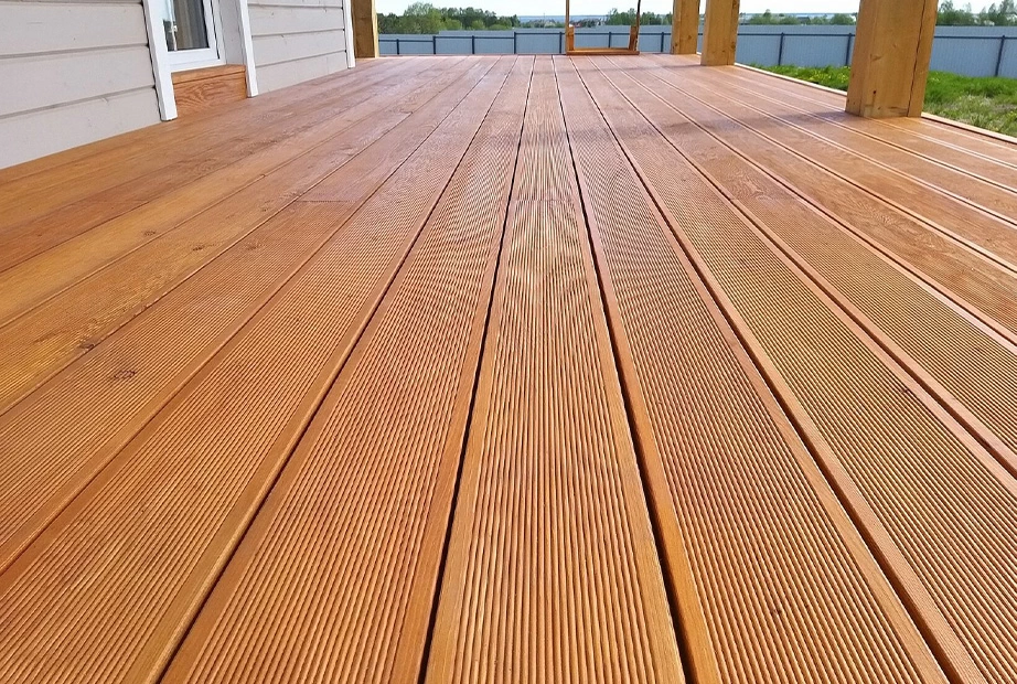 A composite decking