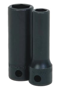 Williams JHW12M-608 3/8inch Drive Deep Impact Socket 6-Point METRIC 8 mm