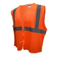 Radians SVE1-2ZOM Economy Class 2 Mesh Vest Orange, safety vest types