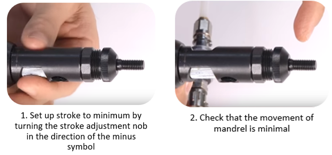 KJ60 Stroke Adjustment