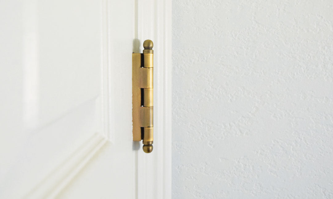 brass door hinge