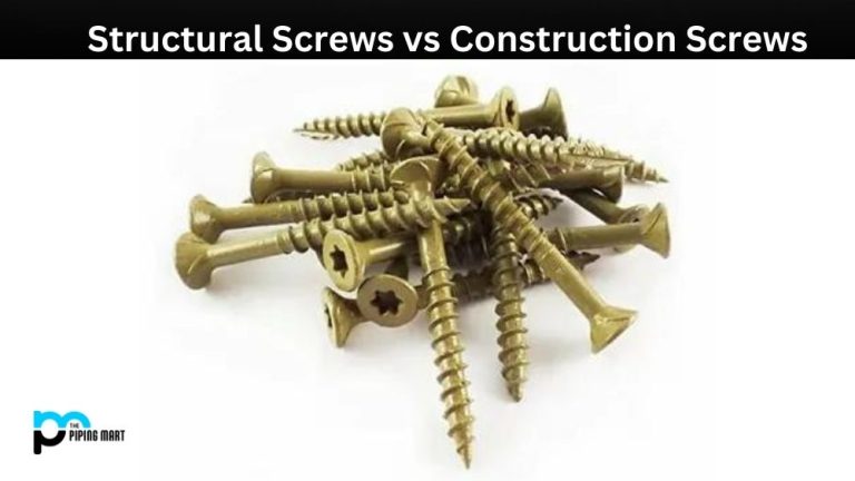 Structural Screws vs Construction Screws – What's the Difference