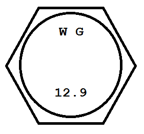 Bolt and Screw Head Markings