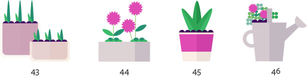 container gardening ideas 43-46